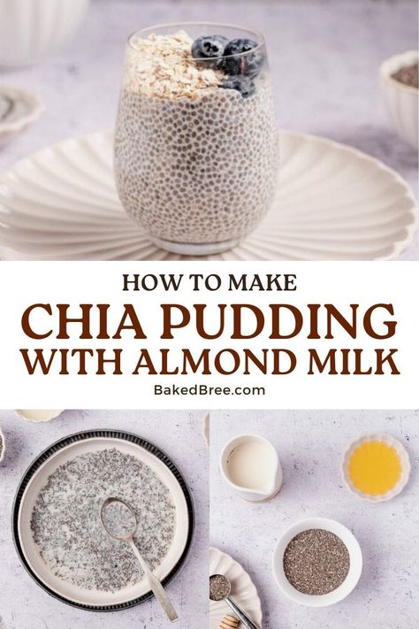 Learn how to make delicious Chia Pudding with Almond Milk in just a few easy steps! This simple recipe combines chia seeds, almond milk, and a touch of honey for a creamy, nutritious breakfast or snack. Chia Seed Almond Milk Recipes, Honey Chia Seed Pudding, Best Chia Pudding Recipe Almond Milk, Chia Seed Pudding With Almond Milk, Chia Seed Pudding Recipe Almond Milk, Overnight Chia Seed Pudding Almond Milk, Chia Seed Almond Milk Pudding, Keto Chia Seed Pudding Almond Milk, Almond Milk Chia Pudding