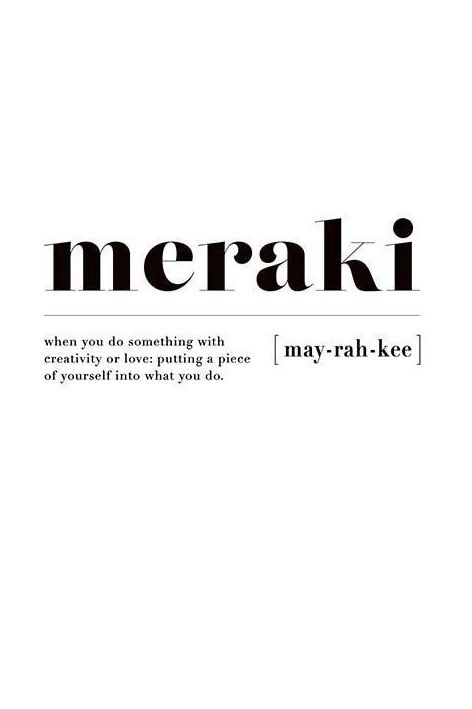 Maktub Meaning, Cool Words Creative, Words For Creativity, Meraki Aesthetic, Meraki Tattoo, Unusual Quotes, 2 Word Quotes, Artistic Words, Typography Art Quotes