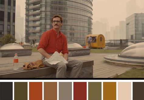 50 Iconic Films and Their Color Palettes Film Palette, Cinema Palettes, Color In Film, Colour Aesthetic, Movie Color Palette, Colour Grading, Cinema Colours, Color Boards, Tv Home