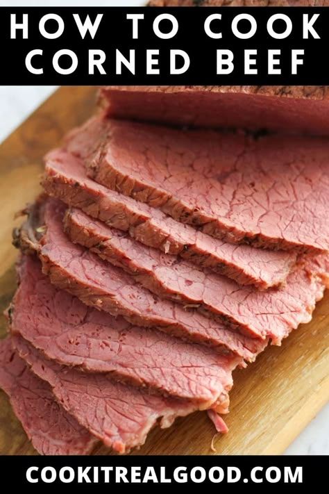 Slow Cook Corned Beef, Corned Silverside, What Is Corned Beef, Crock Pot Corned Beef, Crock Pot Corn, Spaghetti With Ground Beef, Slow Cooker Corned Beef, Cooking Corned Beef, Beef Food Recipes