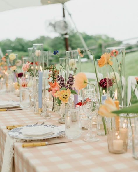 An appreciation post for these florals done by @mattymuskrat 🌸 • • Photo @sweetwaterportraits Florals @mattymuskrat from @terrain_events… | Instagram Wedding Cermony, Garden Party Wedding, Brunch Wedding, September Wedding, Cute Wedding Ideas, Appreciation Post, Wildflower Wedding, October 25, Wedding Table Settings