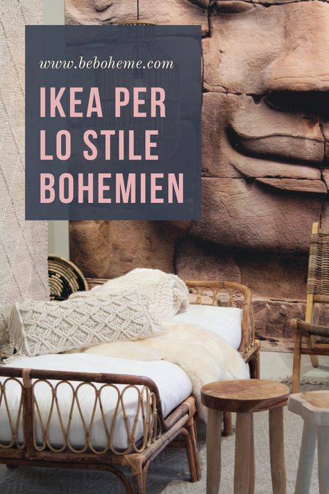 Scopri tutti glie lementi d'arredo Ikea per creare il perfetto stile bohemien della tua casa! Stile Hippie Chic, Stile Boho Chic, Boho Chic Home, Hippie Chic, Chic Home, Boho Home, Bohemian Chic, Home Decorations, Low Cost