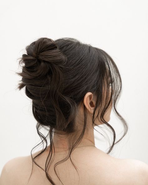 24 Stunning Winter Formal Hairstyles: Elegant Looks for Every Hair Type and Length Wispy Bun Updo, Formal Updo With Bangs, Winter Formal Hairstyles, Easy Winter Hairstyles, Formal Hairstyles Updo, Voluminous Ponytail, Hairstyles Elegant, Volumizing Mousse, Hair Styles For Long Hair