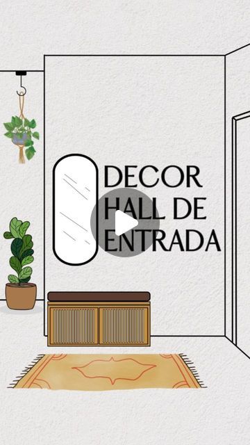 Lethicya Ezaki I Designer de Interiores on Instagram: "Decoração para halls de entrada! ✨🏠

O hall de entrada é fundamental para manter nossa casa organizada!

Não há nada melhor do que chegar em casa e ter um lugar para pendurar bolsas, chaves, casacos e trocar os sapatos, quem sabe?!

💡 Hoje, trago 4 excelentes opções, mesmo para quem tem um espaço pequeno na entrada! Com apenas 70cm, é possível utilizar sapateiras e aparadores estreitos. Se você tiver um pouco mais de espaço, considere adicionar um banco ou uma combinação de sapateira e banco. E claro, um espelho nesse espaço é perfeito para conferir o look antes de sair de casa!

Deixa o ❤️ se esse post foi útil para você 
E me siga para mais conteúdos de design de interiores 🛋️

Até mais! 

#designdeinteriores #dicasdedecoracao #ha Hall Social, Hall Entrada, House Entrance, May 31, Entrance, On Instagram