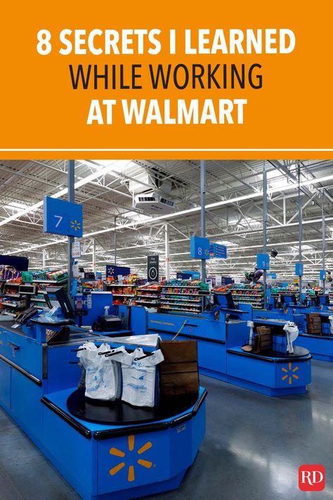 You love their deals and the fact that it's a one-stop-shop, but what goes on behind the scenes at your favorite superstore might surprise you. #walmart #secrets #shopping #savemoneylivebetter Working At Walmart, Walmart Hack, April Moodboard, Minecraft Town, Walmart Store, Money Saving Hacks, Hacks And Tricks, Toronto Travel, Store Hacks