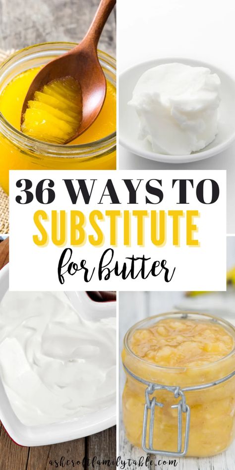 This is the best list of butter substitutes for baking and cooking! Vegan healthy options included!” class= Butter Substitute Baking, Substitute For Butter, Vegan Butter Substitute, Butter Replacement, Healthy Baking Substitutes, Earth Balance Butter, Non Dairy Butter, Butter Alternative, Allergy Recipes