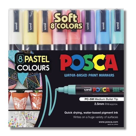 Art Fil, Paint Marker Pen, Posca Marker, Acrylic Paint Pens, Porous Materials, Paint Marker, Water Based Paint, Coloring Markers, Markers Set