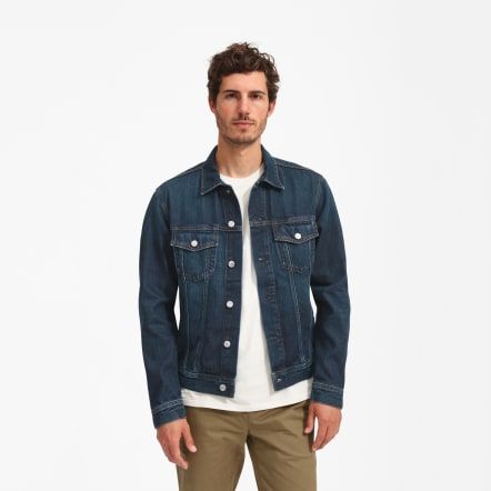 Blue Denim Jacket Outfit Men, Dark Blue Denim Jacket Outfit, Dark Denim Jacket Outfit, Blue Denim Jacket Outfit, Denim Jacket Men Outfit, Denim Jacket Outfits, Dark Blue Denim Jacket, Jacket Outfit Men, Mens Denim Jacket