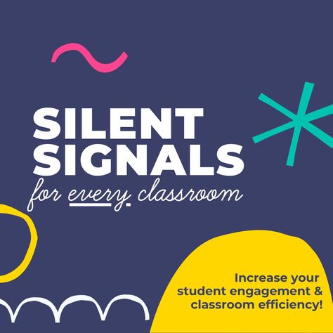 Every single student is involved 100% of the time, and you can tell what the entire class is thinking with just a glance.  Silent signals aren't just for elementary classrooms... Silent Signals In The Classroom, Classroom Engagement, Feedback For Students, Education Inspiration, Classroom Resources, Back To School Activities, Student Encouragement, Student Engagement, Resource Classroom