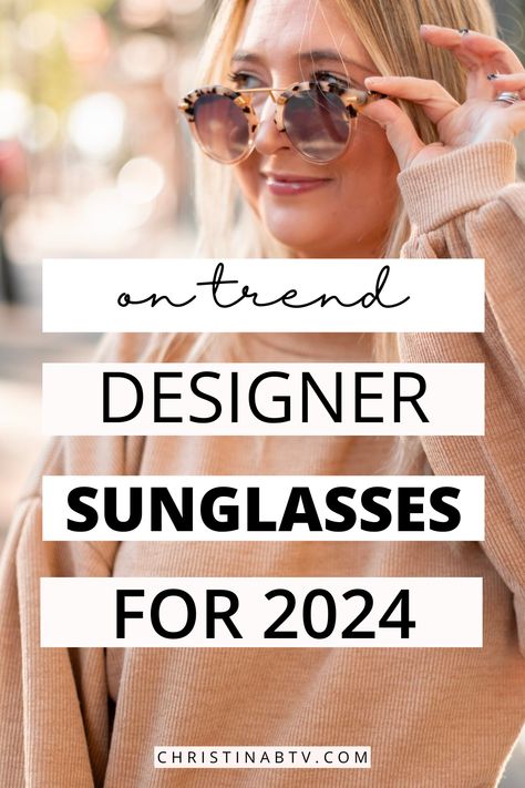 Discover the future of fashion eyewear with our latest blog post on Popular Trending Sunglasses for Women in 2024. Explore a collection of top designer sunglasses that are defining style this season. Whether you're after the elegance of classic frames or the bold statement of modern designs, find the perfect pair to elevate your look. #Glimpse #Glamour #of #Trends #of #into #Art #Tidiness #Jewelry #Organizers #A #Unveiling #2024 Sunglasses 2024 Trends Women, Trending Sunglasses For Women, Popular Sunglasses, Latest Sunglasses, Glasses Fashion Women, Future Of Fashion, Top Sunglasses, Sunglasses 2024, Chic Sunglasses