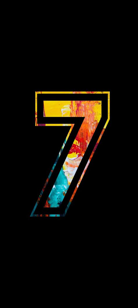 Number 7 Wallpaper, 7 Number Logo, 7 Number, 7 Wallpaper, Number Seven, Number Logo, Number 7, Wallpaper 4k, Iphone Wallpapers