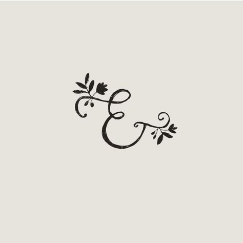 Little ampersand #design #branding #brand #logo #logodesign #botanic #typography #designer Ampersand Tattoo, Ampersand Logo, Ryn Frank, Ampersand Design, Typography Drawing, Botanical Fashion, Floral Logo Design, Illustrator Logo, Hand Lettering Inspiration