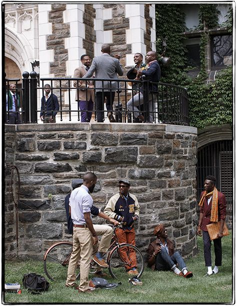 blackivy20100821_0241 Black Ivy League Aesthetic, Black Ivy League, Take Ivy, Ivy League Aesthetic, Preppy Brown, Street Etiquette, Black Preppy, Menswear Inspiration, Black Ivy