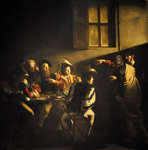 Carravagio Paintings, Caravaggio Paintings, Saint Matthew, Baroque Painting, Art Movements, Baroque Art, History Of Art, Old Paintings, Historical Art