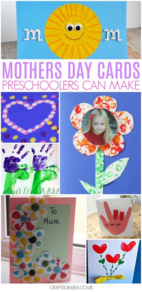 mothers day cards for kids to make #mothersday #preschool #handmadecards #kidscraft #kidsactivities Mothersday Preschool, Mother's Day Preschool, Mothers Day Cards For Kids, Cards For Kids To Make, Preschool Mothers Day, Mothers Day Crafts Preschool, Mother's Day Theme, Easy Mother's Day Crafts, Diy Mother's Day Crafts