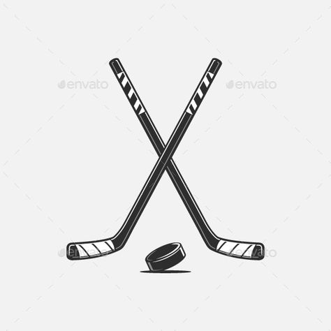 Small Hockey Tattoos Simple, Small Hockey Tattoos, Sports Tattoos, Hockey Tattoo For Women, Hockey Stick Tattoo, Hockey Tattoo For Guys, Ice Hockey Tattoo Ideas, Hockey Stick Tattoo Ideas, Hockey Aesthetic Drawing