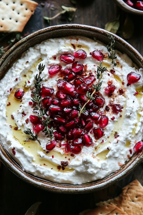 Whipped Feta and Pomegranate Dip: A Creamy, Tangy, and Festive Appetizer - Recipes Time Whipped Feta With Pomegranate Pistachios And Honey, Whipped Feta Pomegranate, Whipped Feta With Pomegranate, Christmas Feta Dip, Whipped Feta Dip Christmas, Baked Whipped Feta Dip, Whipped Feta Dip Pomegranate, Whipped Feta Crostini Appetizers, Christmas Whipped Feta