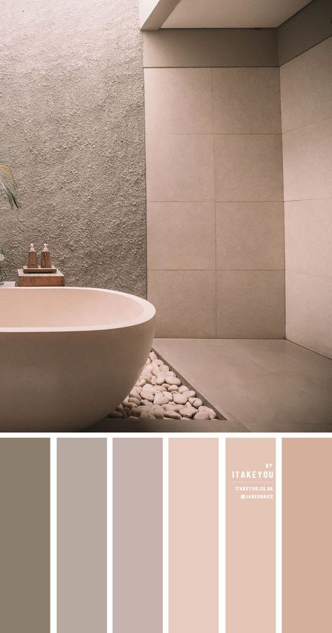 Dark Blue and orange colour combos - the perfect autumn colour palette Earth Tones Bathroom, Natural Bathroom Design, Grey Colour Scheme Bedroom, Color Palette For Home, Grey Bedroom Colors, Color Combinations Home, Mirrors Bathroom, Lights Bathroom, Natural Bathroom