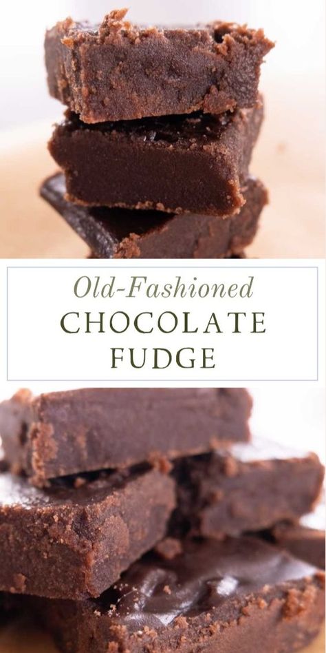 Grandma’s old-fashioned fudge recipe is a true classic that never goes out of style. This heavenly dessert is not only rich and creamy but also incredibly easy to make, using just five simple ingredients that you probably already have in your pantry. Old Fashion Fudge Recipes, Chocolate Fudge Recipes Easy, Chocolate Fudge Recipe, Old Fashioned Fudge, Homemade Fudge Recipes, Fudge Recipes Chocolate, Simple Pantry, Christmas Baking Recipes, Fudge Recipes Easy