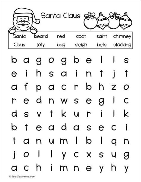 Santa Claus Printable, Christmas Seek And Find Printables, Printable Christmas Activity Sheets, Christmas Search And Find, Christmas Wordsearches, Christmas Work Sheets For Kids, Christmas Ideas For Classroom, Christmas Letter Worksheets, Christmas Dot To Dot Free Printables