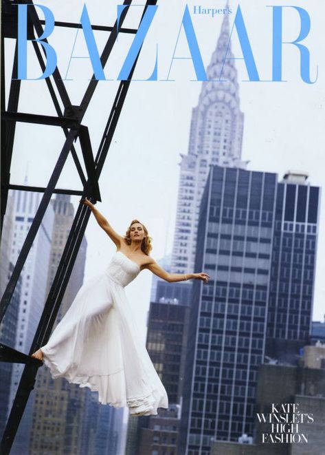 Kate Winslet for Harper’s Bazaar US August 2009 Harpers Bazaar Covers, Tatjana Patitz, Isabella Rossellini, Steve Mccurry, Stephanie Seymour, Annie Leibovitz, Peter Lindbergh, Richard Avedon, Leighton Meester