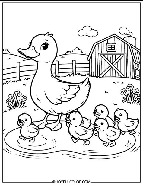 Farm Coloring Pages Free Printables, Wholesome Drawings, Animal Coloring Pages Free Printable, Coloring Pages Farm, Farm Animals Coloring Pages, Kids Colouring Printables, Animal Coloring Pages For Kids, Zoo Animal Coloring Pages, Magic Painting