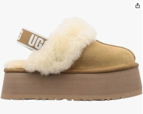 100% Suede
Made in USA or Imported
Dyed Sheep Fur (Fur Origin: United States/United Kingdom/Spain/Ireland/Australia)
Synthetic sole
Suede upper
Sheepskin collar
10mm sheepskin lining and insole Platform Uggs, Lots Of Socks, At Home Outfits, Simple Style Outfits, Indoor Outdoor Slippers, Non Slip Socks, Lazy Day Outfit, Shearling Slippers, Cute Matching