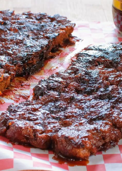 Wheat Gluten Recipes, Vegan Ribs, Vegan Seitan, Vegan Barbecue, Seitan Recipes, Vegan Soul Food, Gluten Recipes, Jackfruit Recipes, Barbecue Ribs