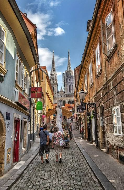 Zagreb - Croatia Croatian Summer, Hvar Croatia, Zagreb Croatia, Voyage Europe, Europe Tours, Dubrovnik Croatia, Croatia Travel, Europe Summer, Dream Travel Destinations