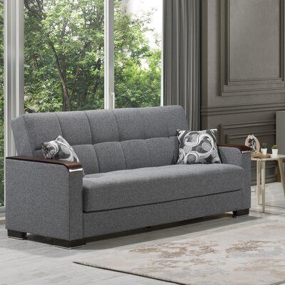 Comfy Sofa Bed, Grey Sofa Bed, Sofa Bed Design, Sofa Pillows Arrangement, Fabric Sofa Bed, Sofa Bed With Storage, Comfy Sofa, Gray Sofa, Luxury Sofa