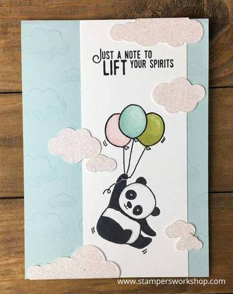 Panda Card, Happy Birthday Cards Handmade, Happy Birthday Cards Diy, Creative Birthday Cards, Birthday Card Drawing, Panda Party, Simple Birthday Cards, Birthday Card Craft, Astuces Diy