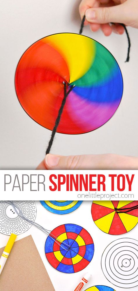 School Age Crafts, Summer Camp Crafts, Spinner Toy, Vbs Crafts, Art Activities For Kids, Craft Projects For Kids, Camping Crafts, Printable Crafts, Fun Crafts For Kids