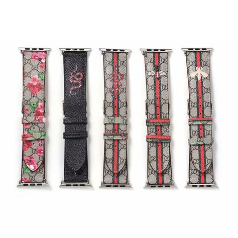 Embroidery Apple, Gucci Apple Watch Band, Cute Apple Watch, Iphone Watch Bands, Cute Apple Watch Bands, Louis Vuitton Phone Case, Apple Watch バンド, Apple Watch Nike, Balenciaga Style