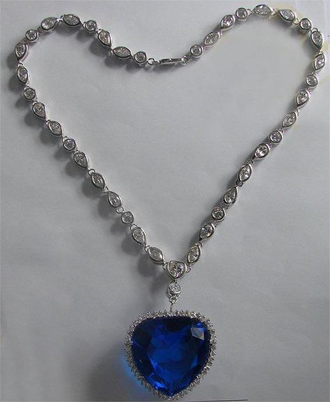 Titanic Heart of the Ocean Necklace Available 399.99 - titanicjewelry@hotmail.com Heart Of The Ocean Necklace, Heart Of The Ocean, Seaside Home, Seashell Beach, Titanic Jewelry, Ocean Heart, Ocean Necklace, Wrist Jewelry, Dope Jewelry