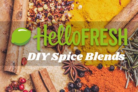 HelloFresh Spice Blends Recipes - How to Make Them at Home Turkish Spice Blend Recipe Hello Fresh, Hello Fresh Seasoning Blends, Hello Fresh Southwest Spice Blend Recipe, Hello Fresh Spice Blends, Hello Fresh Tuscan Heat Spice Recipe, Hello Fresh Sauce Recipes, Copycat Hello Fresh Recipes, Hello Fresh Copycat Recipes, Southwest Spice Blend Recipe