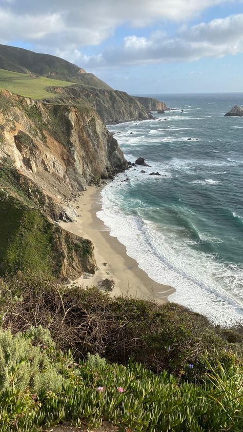 ocean, waves, coastal, aesthetic, norcal, aesthetic Norcal Aesthetic, Coastal Aesthetic, Future Life, Big Sur, Monterey, Ocean Waves, Northern California, Dream Vacations, Beautiful Views