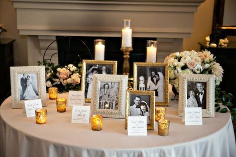 In Loving Memory Wedding Table Ideas, Memory Table With Candles, Legacy Table At Wedding, Memories Table Wedding, Love That Built Us Wedding, Wedding In Memory Of Table, Wedding Loving Memory Table, Remembrance Wedding Table, In Memory Table Wedding