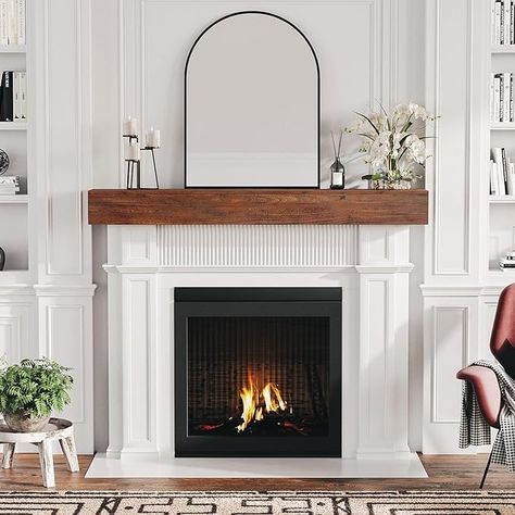 Craftsman style fireplace