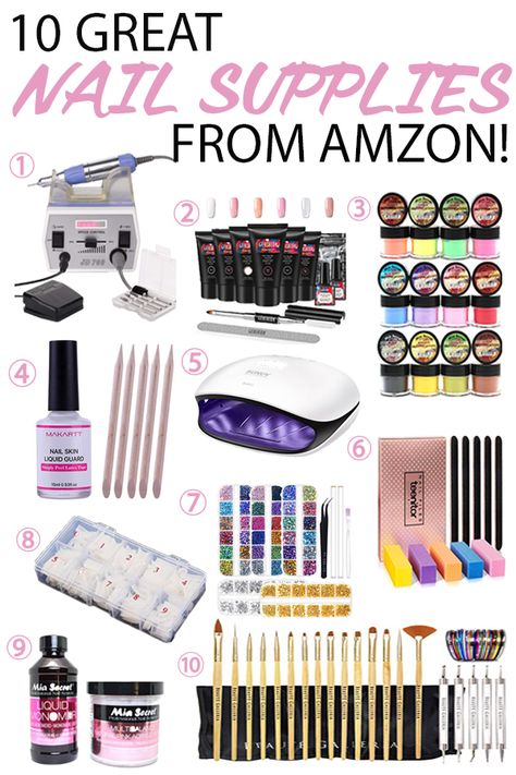 Tech Illustration, Nail Tech School, Nail File Machine, Acrylic Nail Drill, Acrylic Nail Supplies, Remove Gel Polish, Business Nails, Acrylic Nails At Home, Home Nail Salon