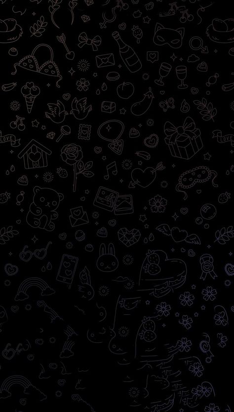 Dark Doodle Wallpaper, Bday Template, Pink Bow Tattoos, Cloud Tattoo Sleeve, Chat Wallpaper, Bow Tattoos, Chat Wallpaper Whatsapp, Wallpaper Whatsapp, Whatsapp Iphone