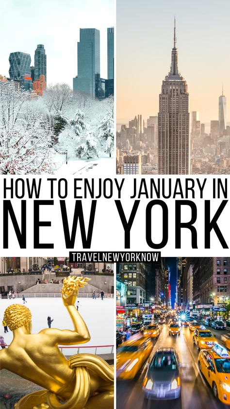 What To Do In Manhattan In New York, New York Winter Things To Do, New York City Itenary, New York Winter Trip, New York Winter Itinerary, New York City Day Trip, What To Do In Nyc In Winter, Must Do Nyc, Things To Do In Nyc In January