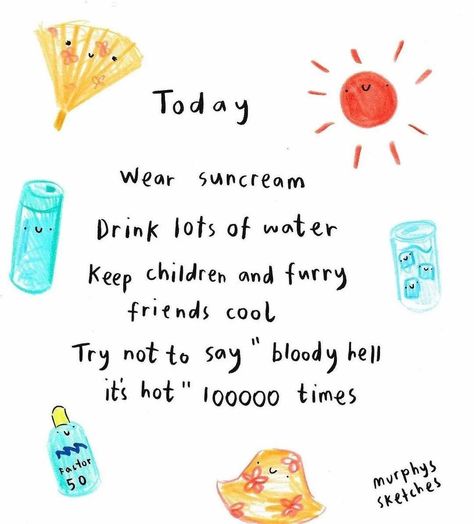 New Day on Instagram: “It’s sooo hot! 🫠 Posted @withregram • @chinup_littlebuttercup You can swear if you like, it's pretty damn hot! 🌞 Thank you…” It's So Hot, June 17, It's Hot, True Words, New Day, Good Morning, Thank You, Canning, On Instagram