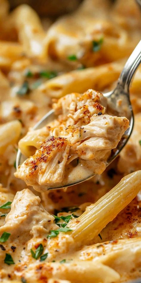 Creamy Cajun Chicken Penne Pasta – Chasety Chipotle Chicken Alfredo Pasta, Gluten Free Cajun Chicken Pasta, Shrimp Chicken Pasta Recipes, Tgif Cajun Chicken And Shrimp Pasta, Cajun Pasta Dishes, Creamy Cajun Pasta Recipes, Chicken And Shells Pasta, Chicken Cabanara Pasta, Crockpot Creamy Chicken Pasta