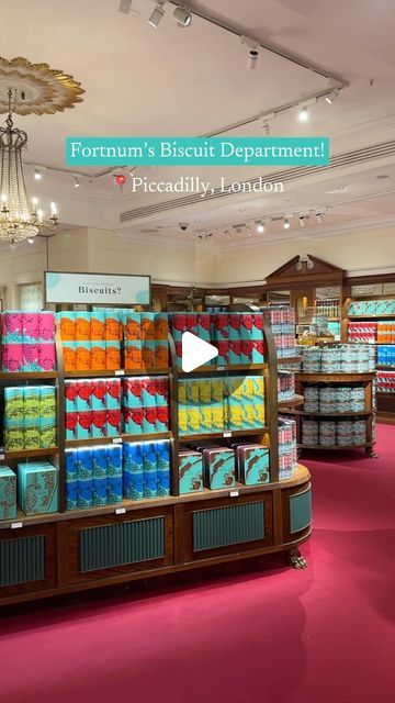 Fortnum & Mason on Instagram: "With so many unbelievably delicious Fortnum’s biscuits to try it can be tricky knowing where to begin, so to help you along we’re taking a tour of our mesmerising Piccadilly Biscuit Department. Let’s go! #Biscuits #BiscuitTin #Tour #Piccadilly #Fortnums I FortnumAndMason.com" Travel To London, Fortnum Mason, Fortnum And Mason, Biscuit Tin, English Tea, April 4, London Calling, London Love, Tea Shop