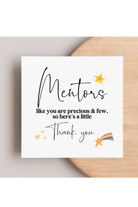 Thank You Card For Manager, Thank You Card For Mentor, Thank You Mentor Quotes Gratitude, Thank You For Coming Card, Quotes For Mentor, Mentor Quotes Thank You, Farewell Greeting Cards, Thank You Mentor, Kind Heart Quotes