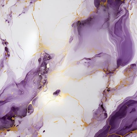 Photo purple and gold marble seamless ba... | Premium Photo #Freepik #photo Lavender And Gold Aesthetic, Purple Marble Aesthetic, Purple Branding Design, White Purple Background, Purple And White Aesthetic, White And Purple Background, Purple Marble Background, Purple Marble Wallpaper, Purple And Gold Background