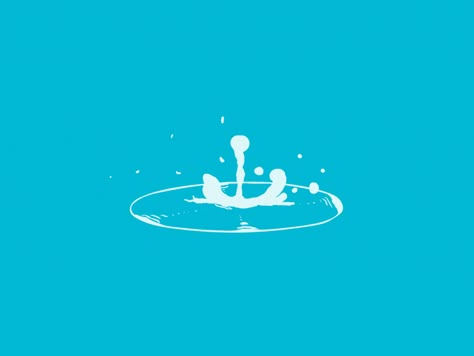 2d Water Animation, Water Motion Graphics, Water Animation Gif, Water Waves Drawing, Water Drop Animation, Splash Graphic Design, Water Splash Animation, Water Drop Illustration, Drop Animation