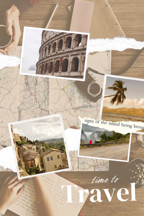 Are you planning your next adventure and looking for a way to organize your travel inspiration? Look no further than the Travel Moodboard Canva Free Template – the perfect solution for creating a visual representation of your travel plans.With this Travel Moodboard Canva Free Template, you can organize your travel memories into one photo collection. Whether you're looking to create a moodboard for a specific destination or a general travel moodboard Travelogue Ideas Layout Aesthetic, Memories Template, Trip Collage, Travel Template Design, Travel Template Instagram, Canva Travel Templates, Travel Template Background, Vacation Collage Ideas, Travel Template