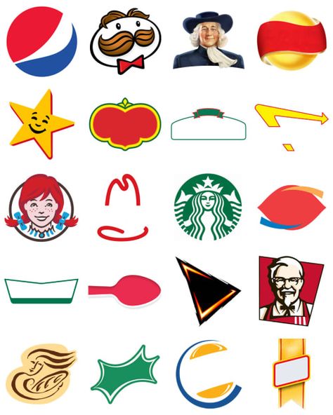 How Many Food Logos Can You Identify? Logo Answers, Logo Quiz Games, Resturant Logo, Logo Quiz Answers, Guess The Logo, Food Brand Logos, Food Logos, Fast Food Logos, Quiz Games