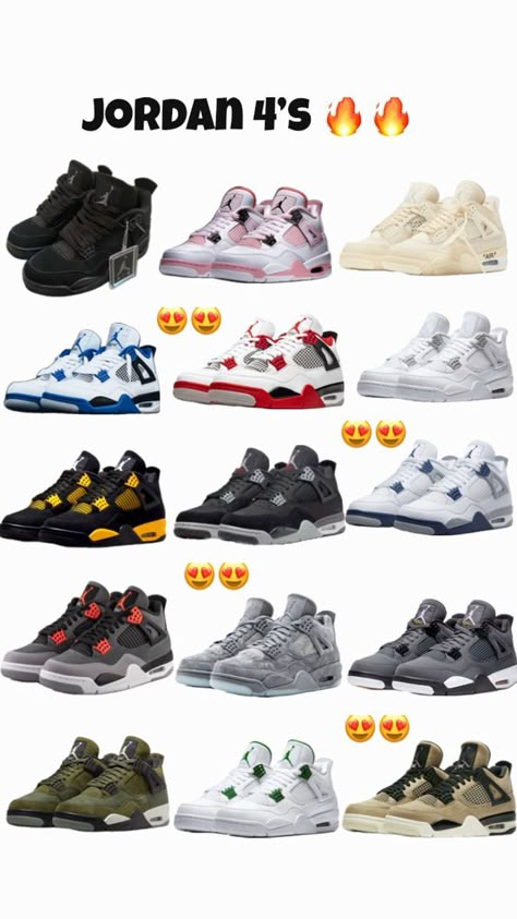 Jordan Shoes Retro 4, Women Shoes Jordans, Best Jordans To Buy, Purple Jordans 4s, Mens Shoes Sneakers Jordans, Cute Shoes To Get, Grade 8 Aesthetic, Jordan Retro 4 Outfits, Shoes Jordan 4s